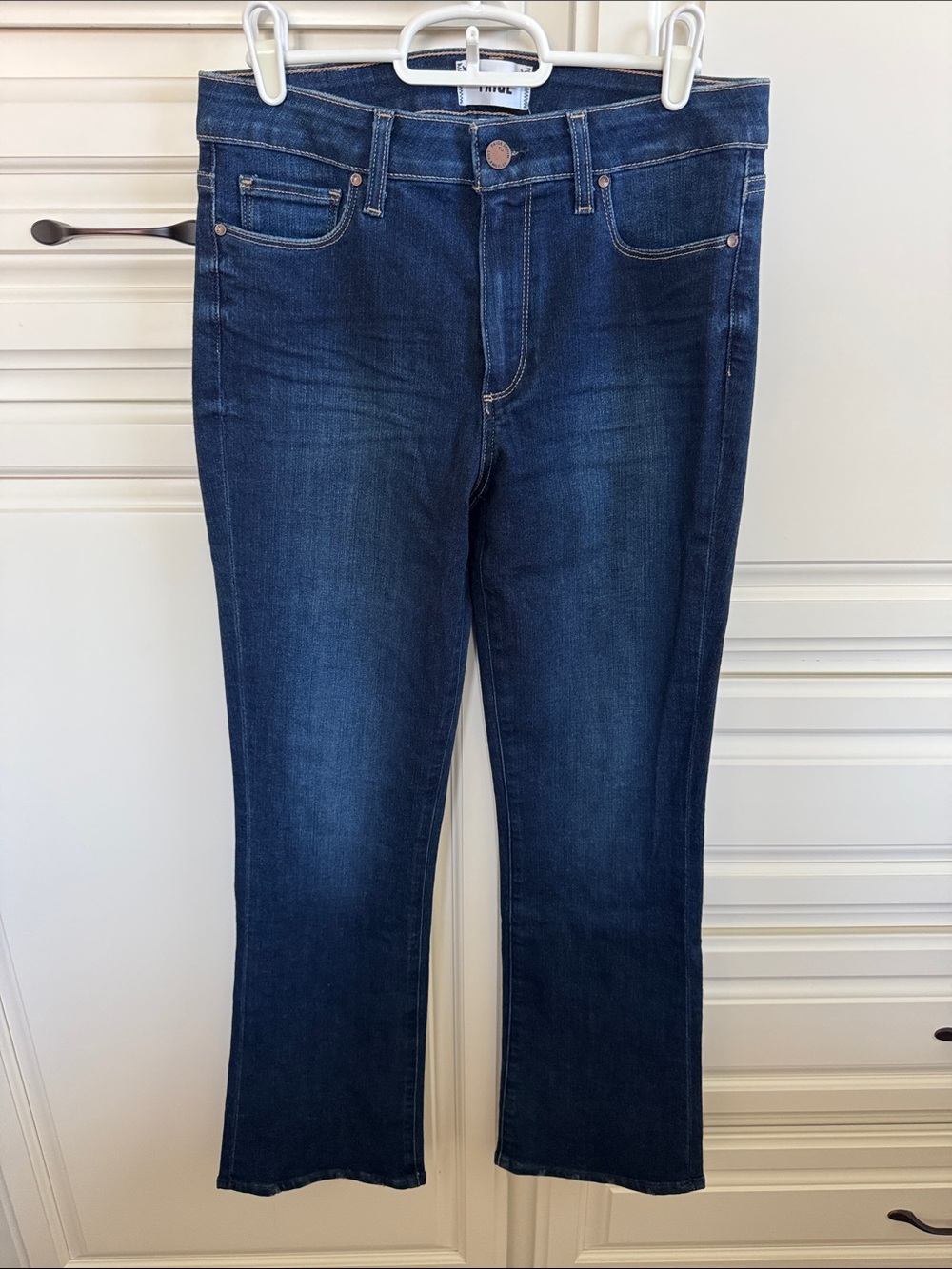 Paige High Rise Manhattan Bootcut Jeans